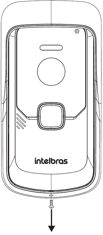 Retirando parafuso do ME